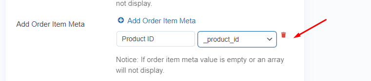 if you want to add a product id to the product table, it will look like this.