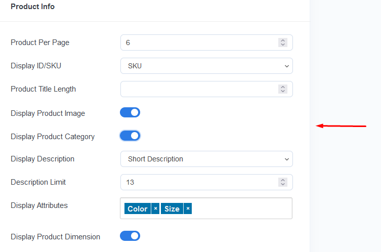 Using Challan You can display your product images along with short or long product descriptions.