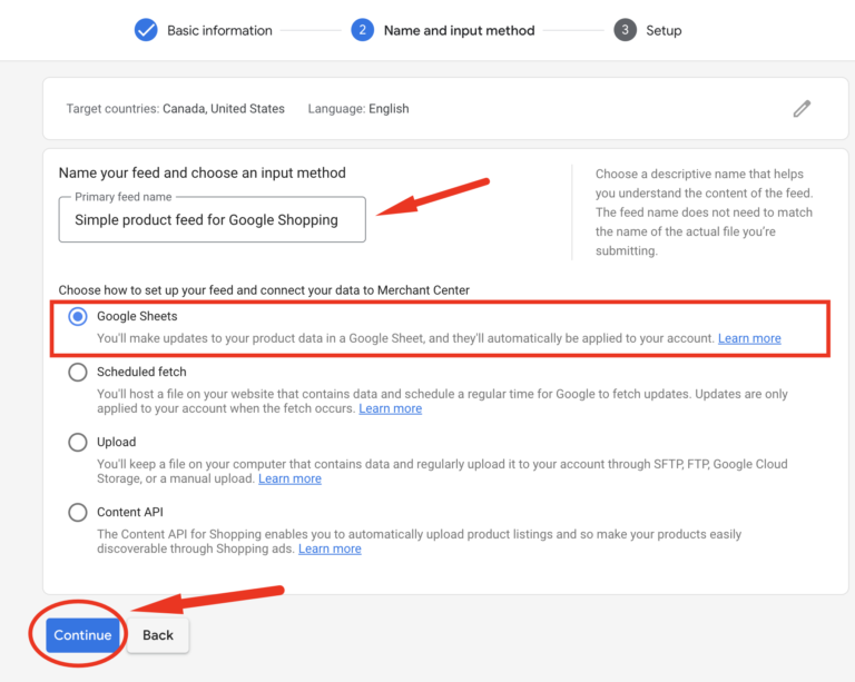 Google Merchant Center Data Feed Template 2025 Guide