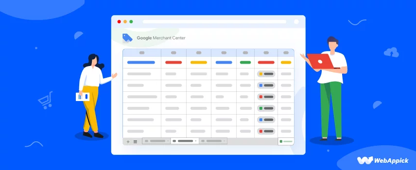 google merchant center data feed template