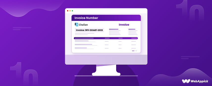 how to generate an invoice number