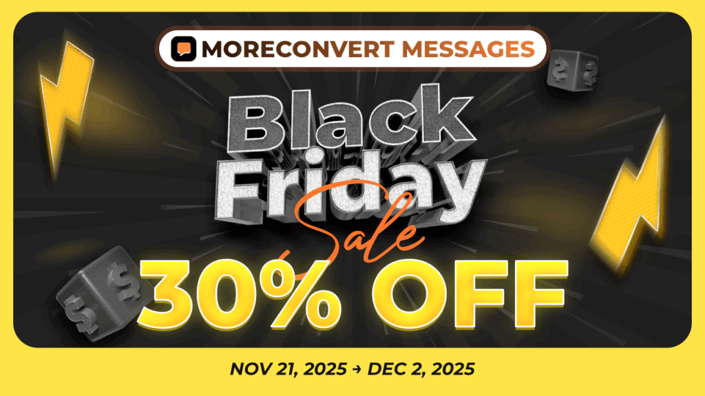 WooCommerce Messages Plugin Black Friday Deal 2025 
