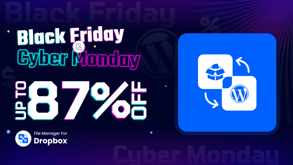File Manager for Dropbox Black Friday Deal 2025 
