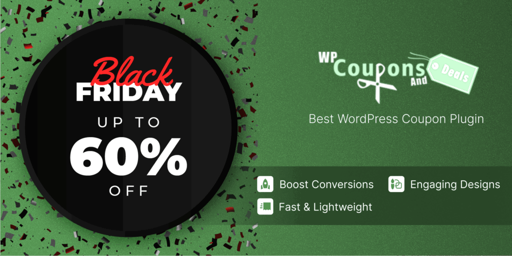 WP Coupons & Deals Black Friday Deal 2025 
