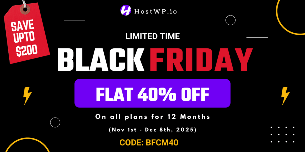HostWP.io Black Friday Deal 2025 
