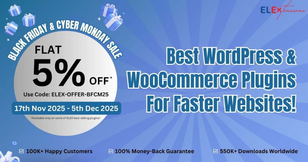 ELEXtensions Black Friday Deal 2025 
