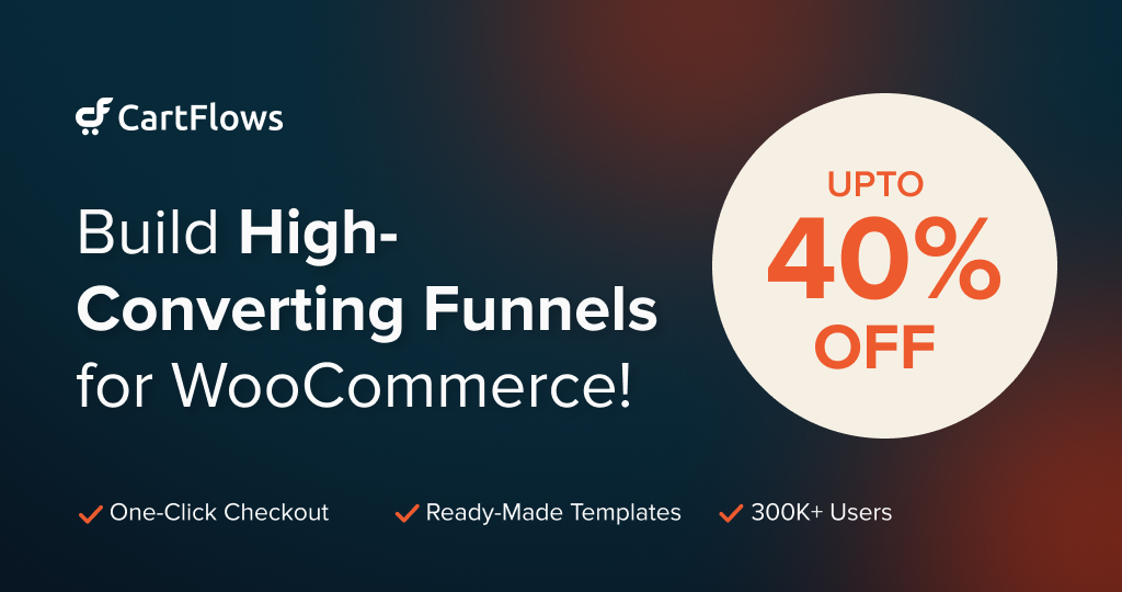 CartFlows Black Friday Deal 2025