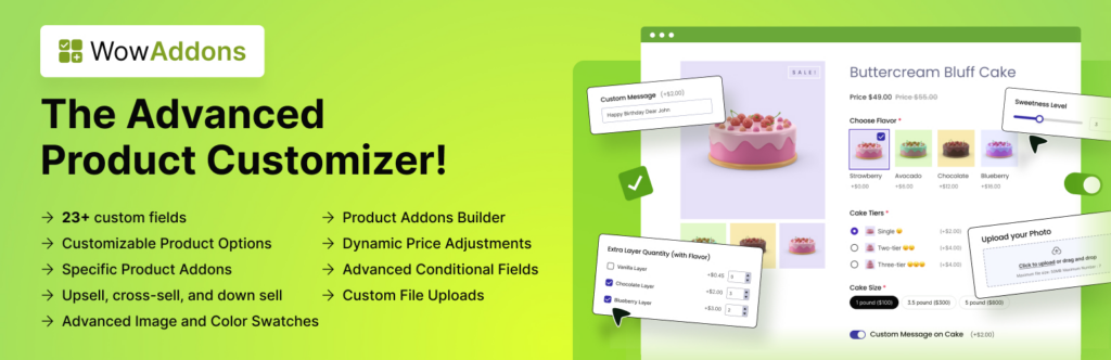 10 Best WooCommerce Product Addon Plugins to Take Your Store to the Next Level WowAddons – Product Addons and Product Options With Custom Fields for WooCommerce