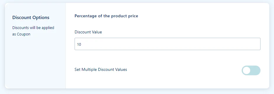percentage value for dynamic pricing