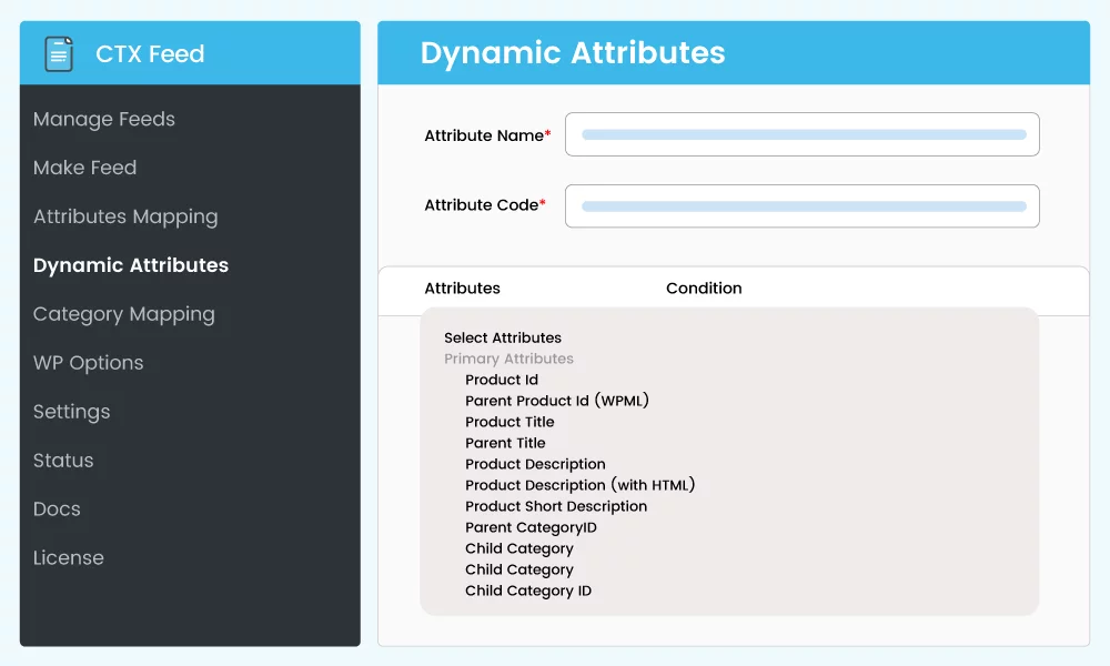 Dynamic Attribute 