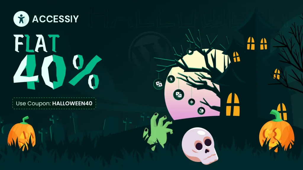 Best WordPress Halloween Deals & Coupons 2026 Accessiy WordPress Halloween Deal