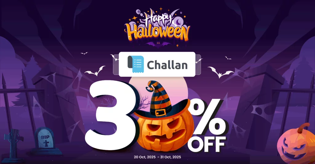 Challan Plugin Halloween Deal
