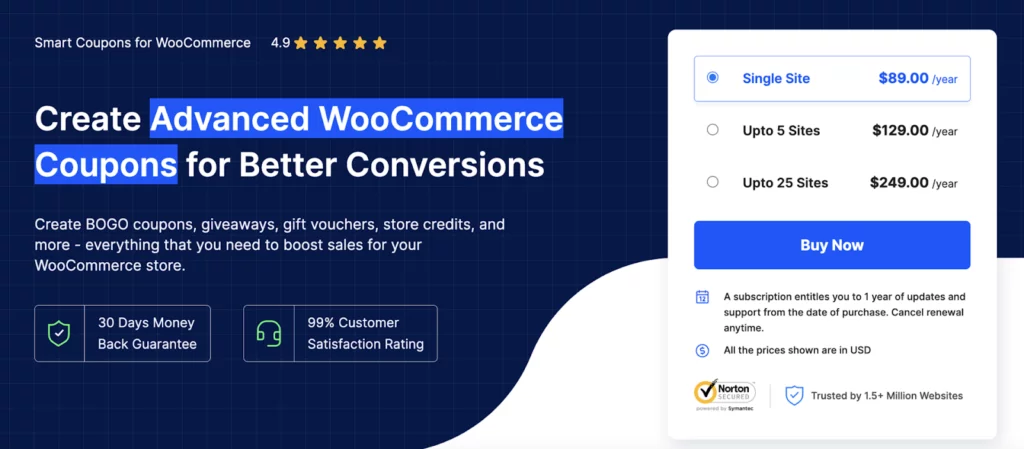 Smart Coupons for WooCommerce
