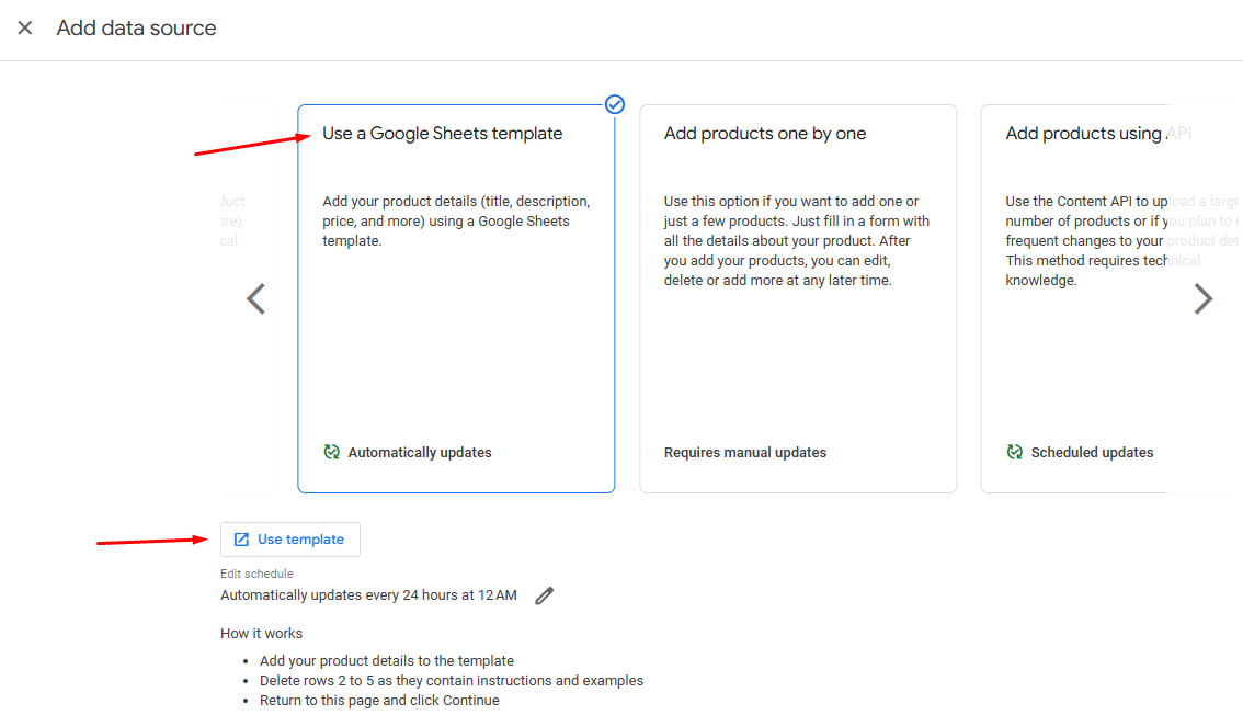 Google Sheets 