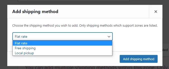 add Shipping Method 