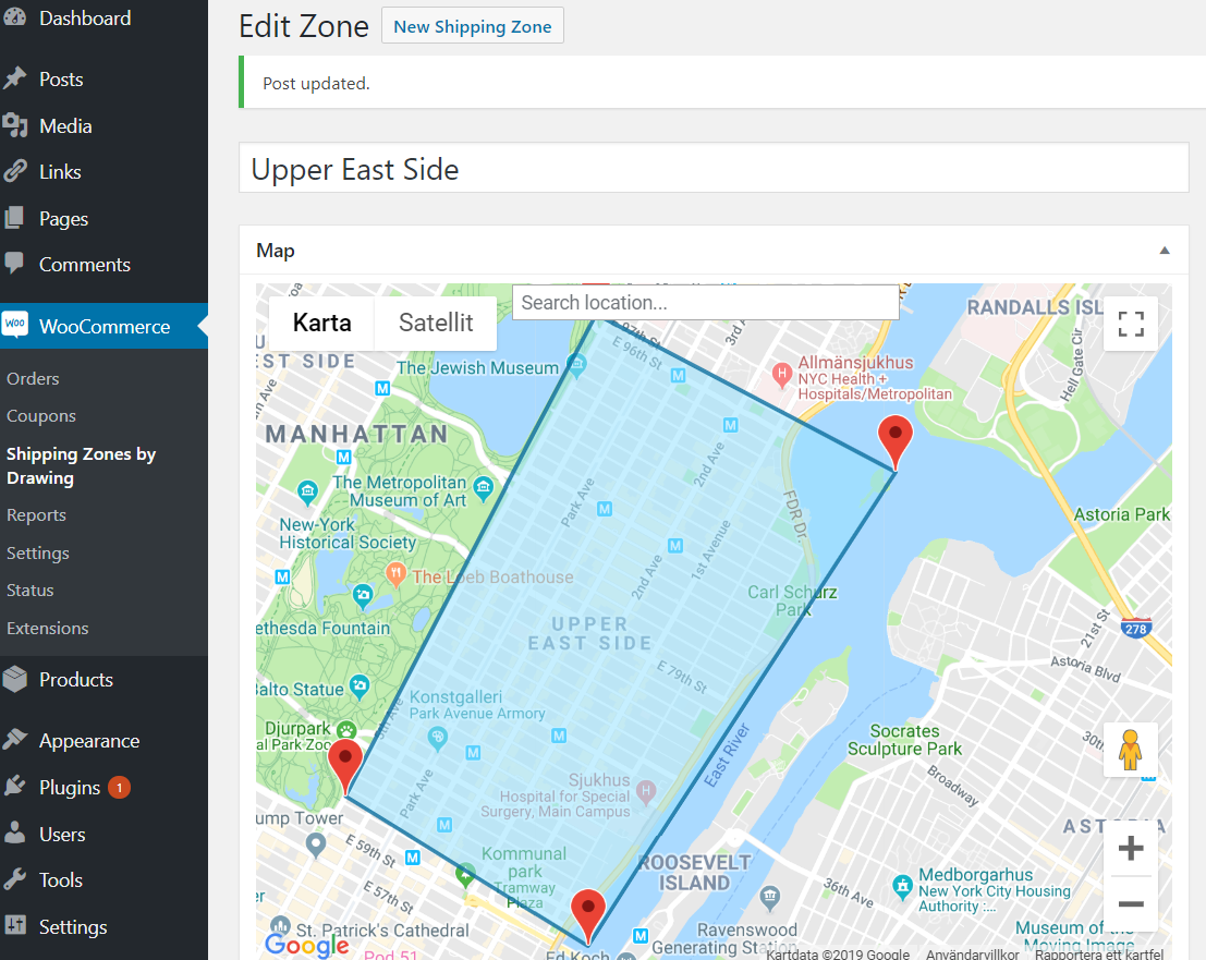 Shipping Zone 