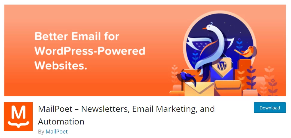 Mailpoet WooCommerce email marketing plugin