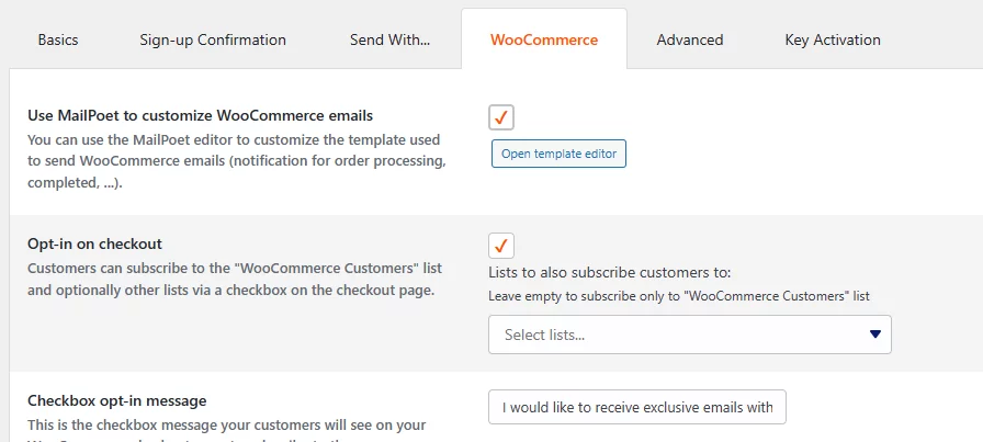 customize WooCommerce bult-in emails