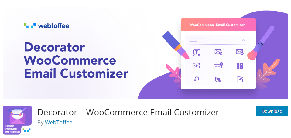 Decorator plugin to customize WooCommerce emails