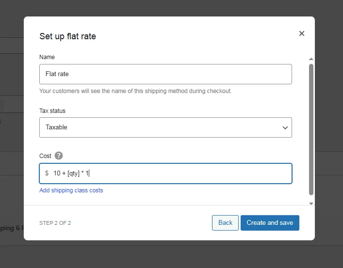 applying WooCommerce quantity based shipping conditions