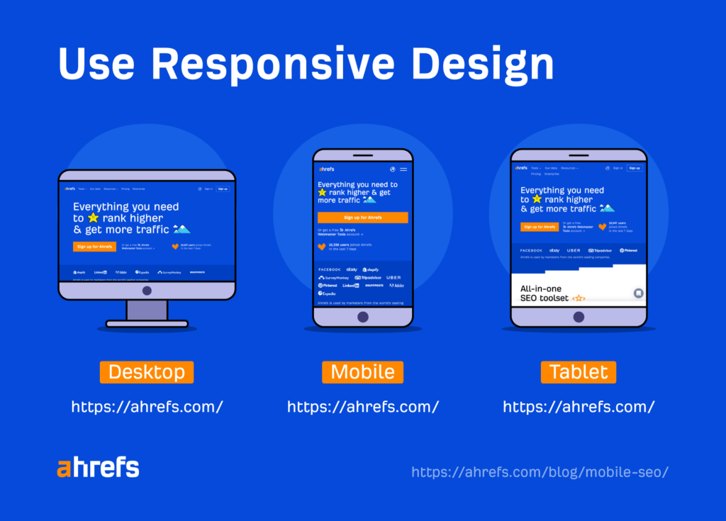 Mobile Responsive Design for SEO