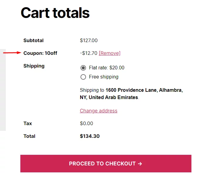 woocommerce add discount to cart programmatically 