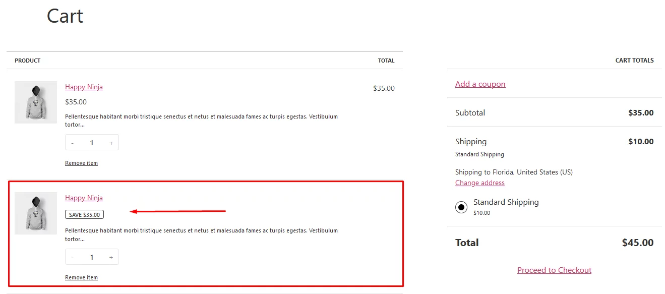 woocommerce add discount to cart programmatically 