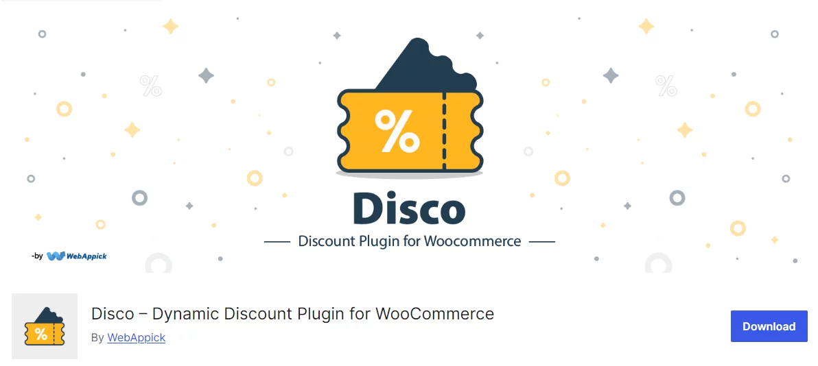 Disco discount plugin