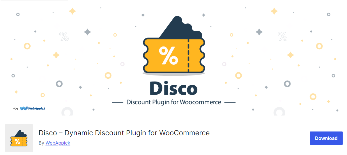 Disco discount plugin