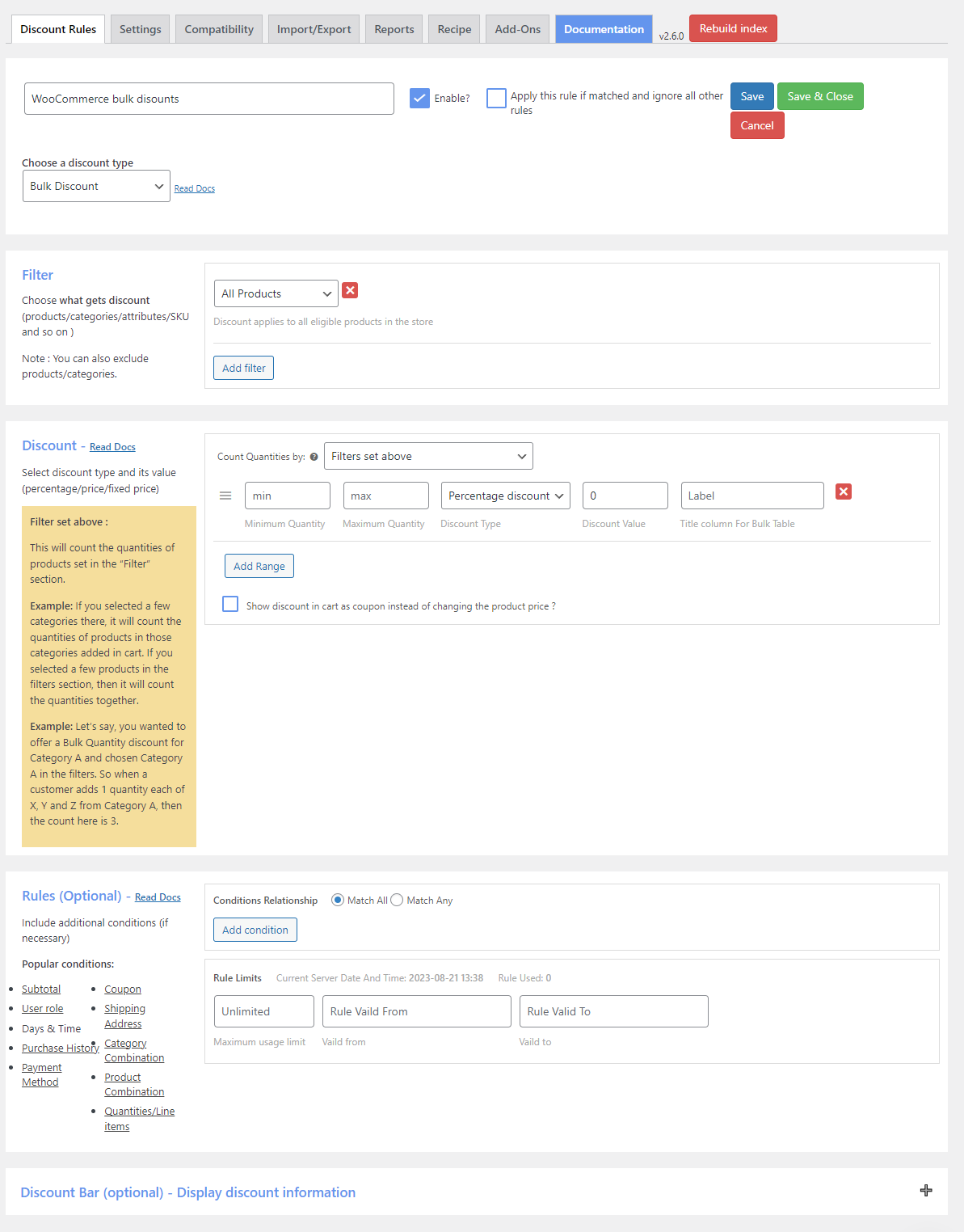 rule page