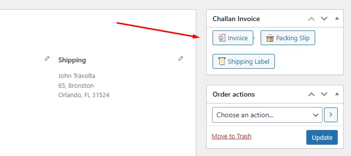 woocommerce invoice download