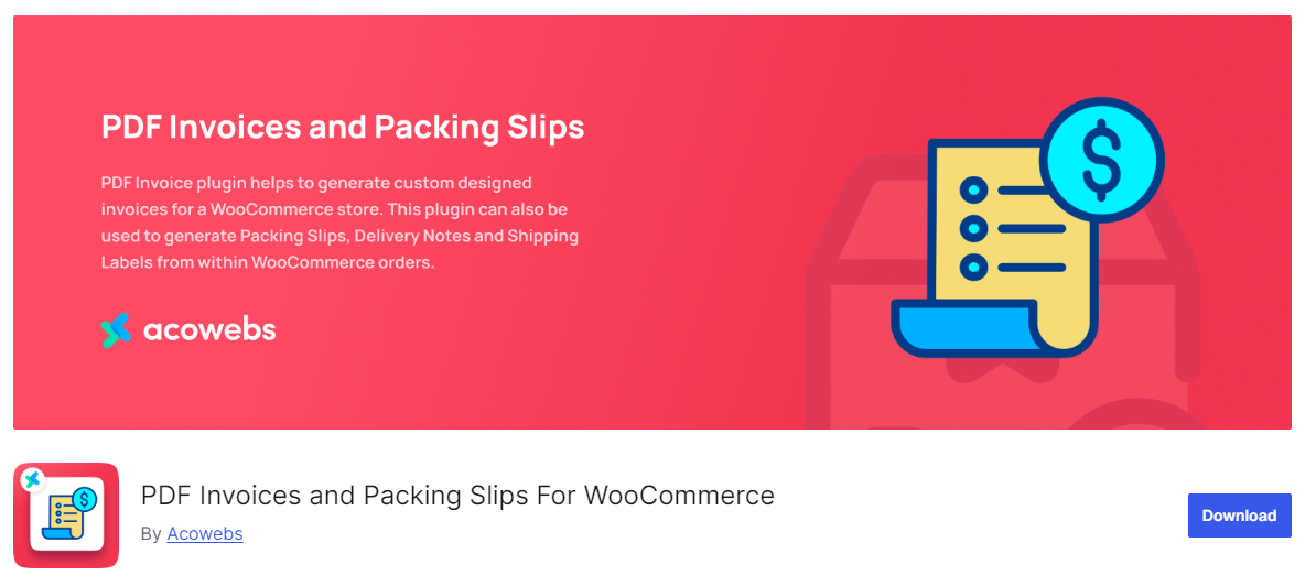 List of best WooCommerce pdf invoice plugin 