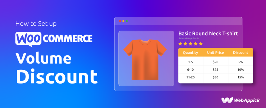 WooCommerce Volume Discount