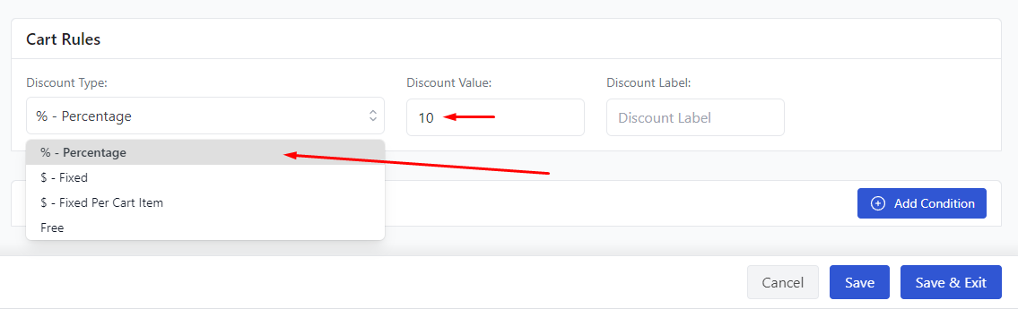 percentage WooCommerce Volume Discount 