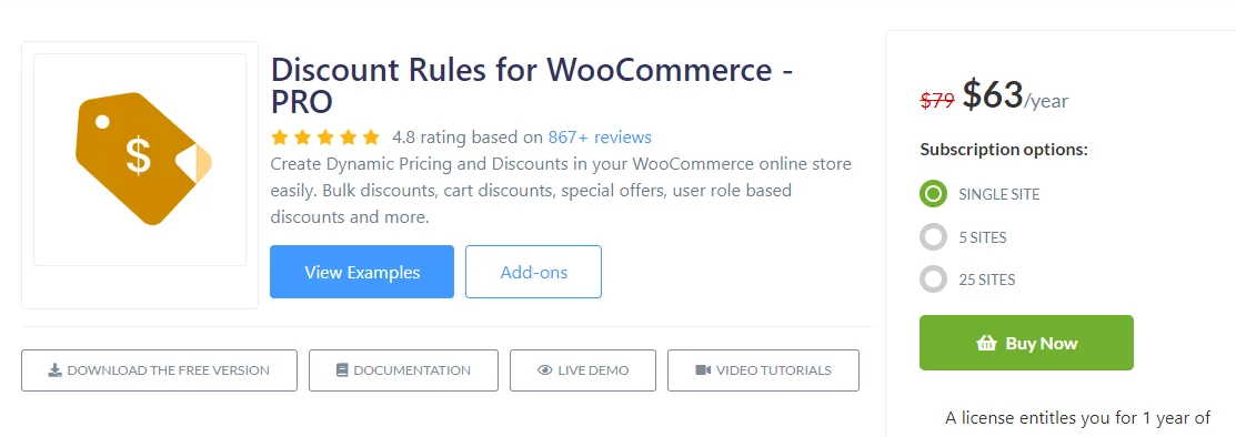 Flycart - WooCommerce cart discount plugin