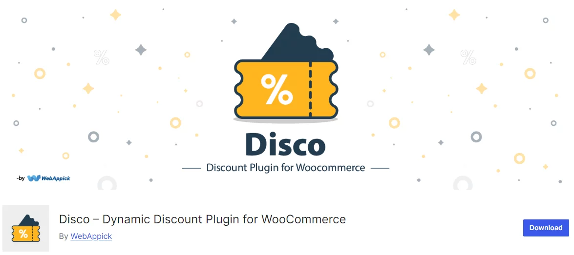 Disco - WooCommerce cart discount plugin