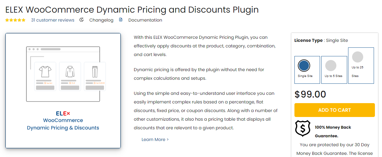 Elex - WooCommerce cart discount plugin