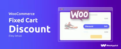 Setup WooCommerce Fixed Cart Discount