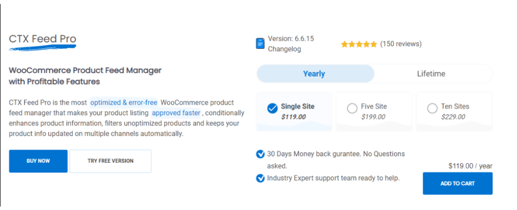 CTX Feed Pro --- The No. 1 Plugin for WooCommerce Product Feed Management