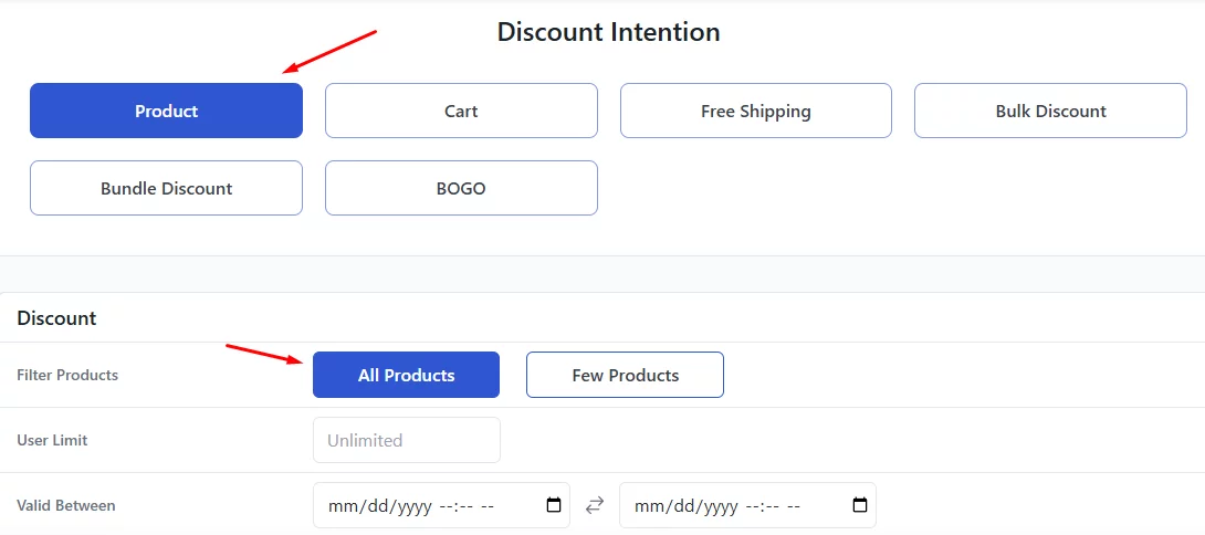 WooCommerce product discount