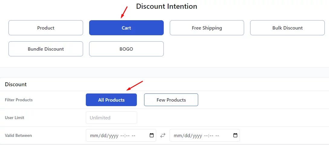 WooCommerce fixed cart discount