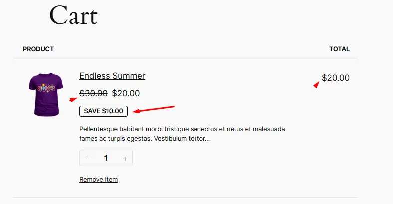 WooCommerce automatic discount