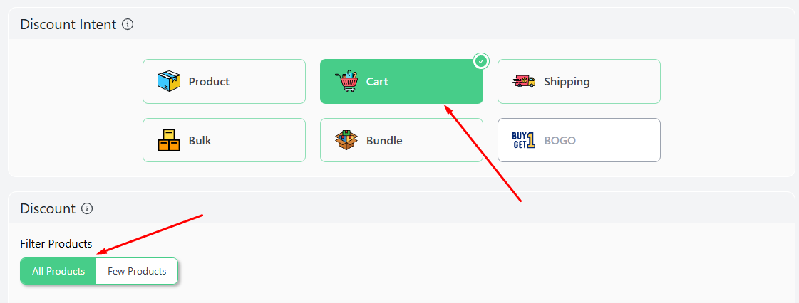 select cart