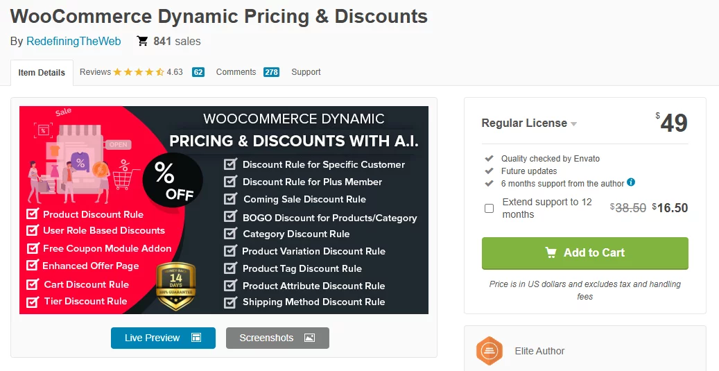 Ai powered advanced dynamic pricing for WooCommerce