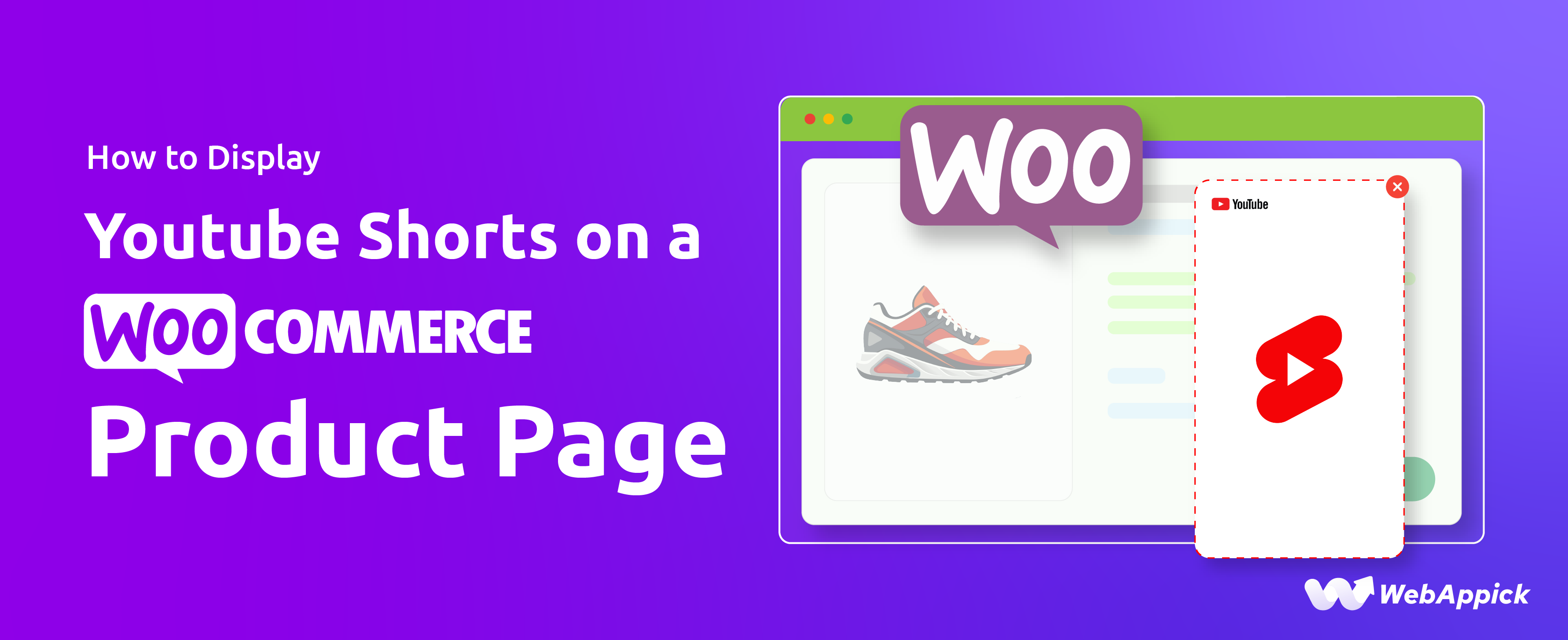 How to Display YouTube Shorts on a WooCommerce Product Page 