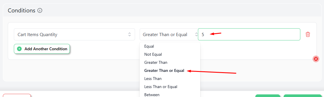 set value