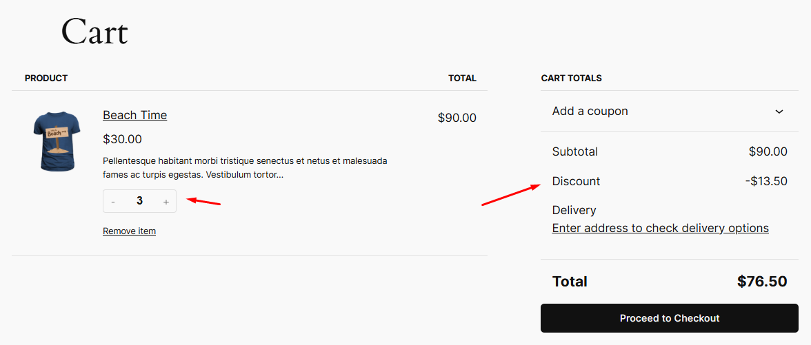 bulk order discount WooCommerce