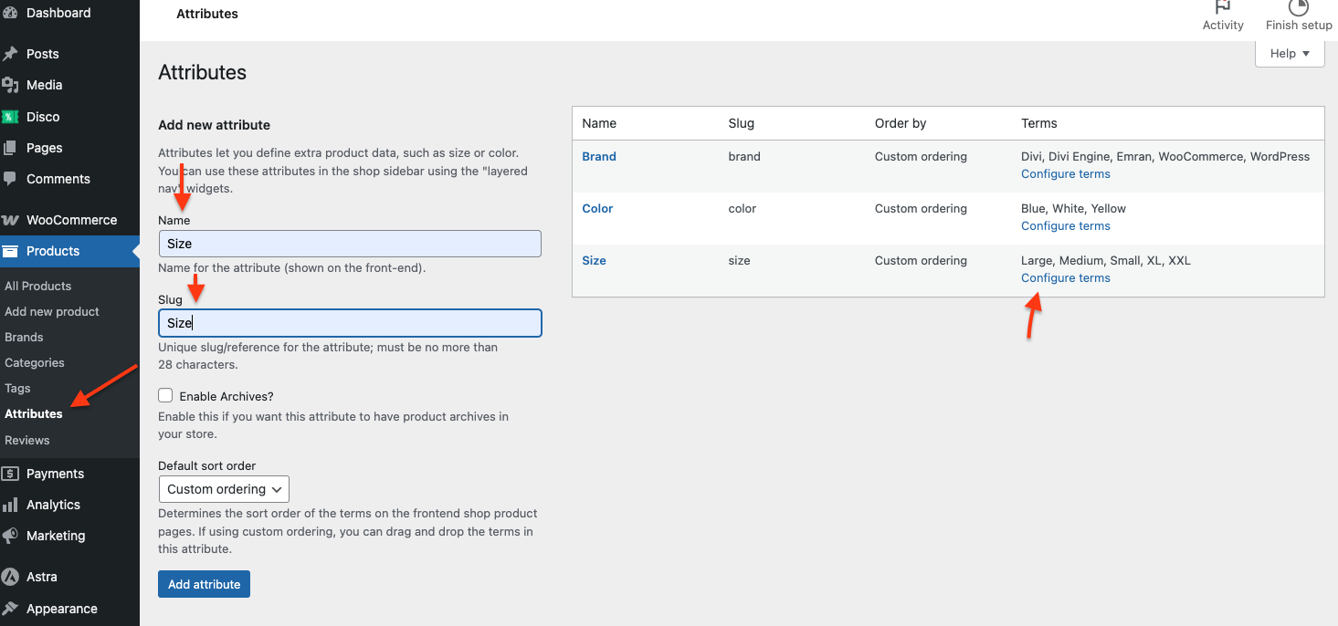How to Add Attribute to WooCommerce Product (Guide)