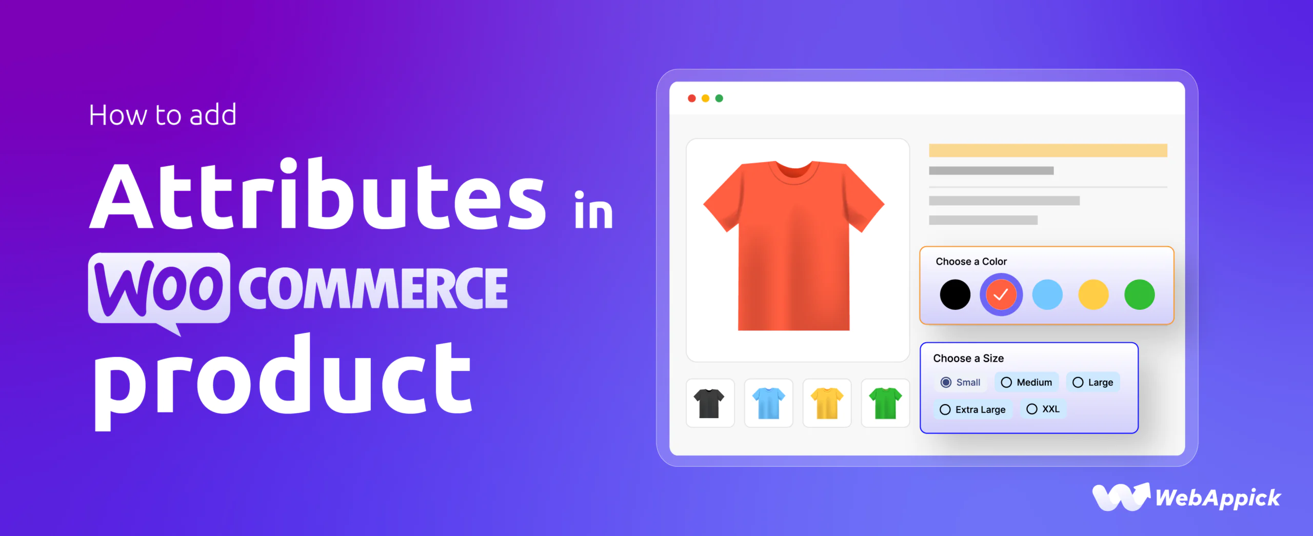 How to Add Attribute to WooCommerce product?