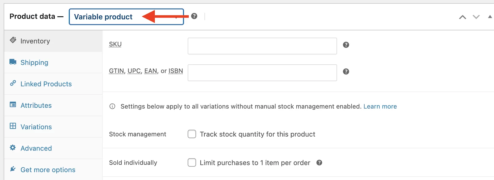 Variable Product